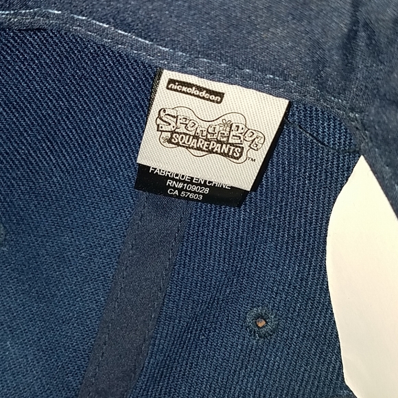 Bioworld Patrick Star Savage Meme Navy Snapback - Picture 4 of 5